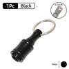 1/4" Hex Quick-Change Screwdriver Bit Holder with Keychain
