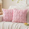 Faux Fur Bowknot Pillow Covers (Set of 2)