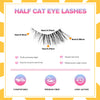 Natural Wispy Half-Strip False Eyelashes