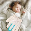 Soothing Cartoon Bear Sleep Aid Pillow with Remote Control for Newborns