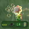 Sunflower Automatic Bubble Machine with Flashing Lights