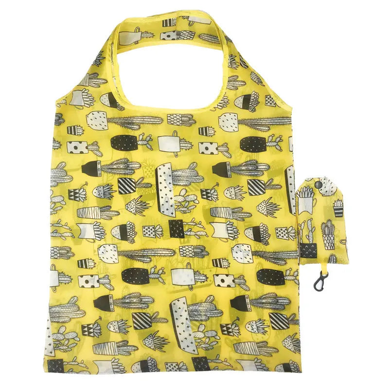 Foldable Nylon Shopping Tote