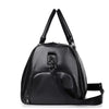 Retro PU Leather Weekender Duffel Bag with Adjustable Shoulder Strap