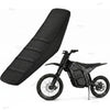 Black waterproof non-slip seat cover for a Yozma IN10 electric bike.