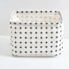 Foldable Canvas Storage Basket with Handles