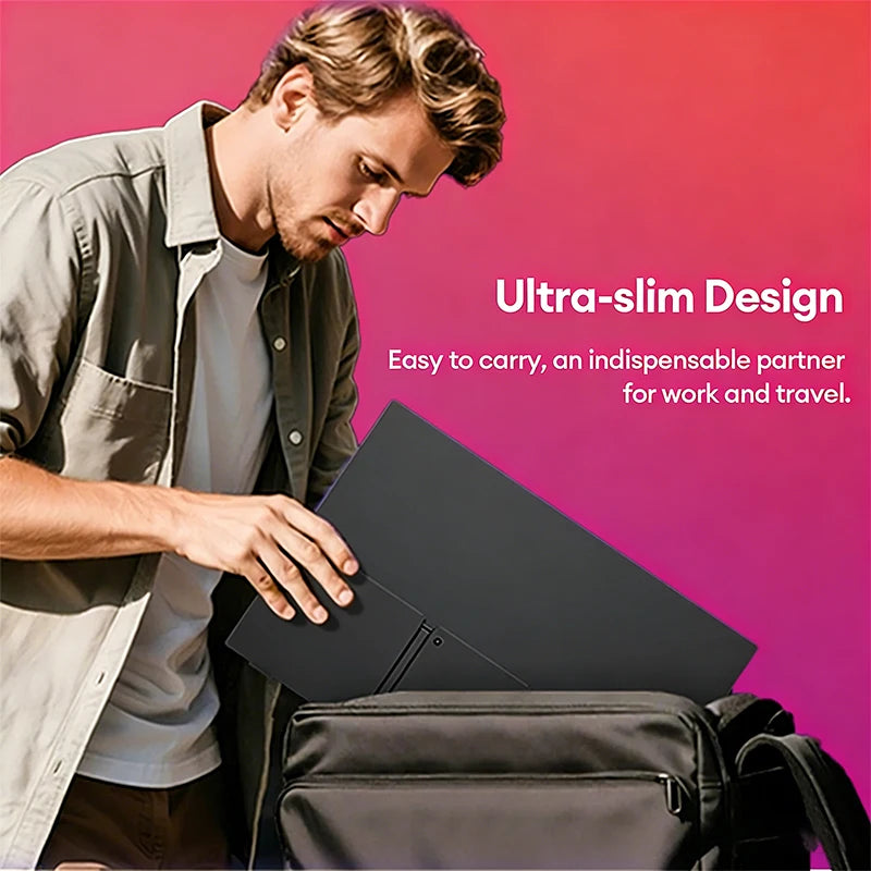 15.6" FHD Portable Monitor with IPS Display