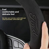 Carbon Fiber Steering Wheel Cover for Ford Models