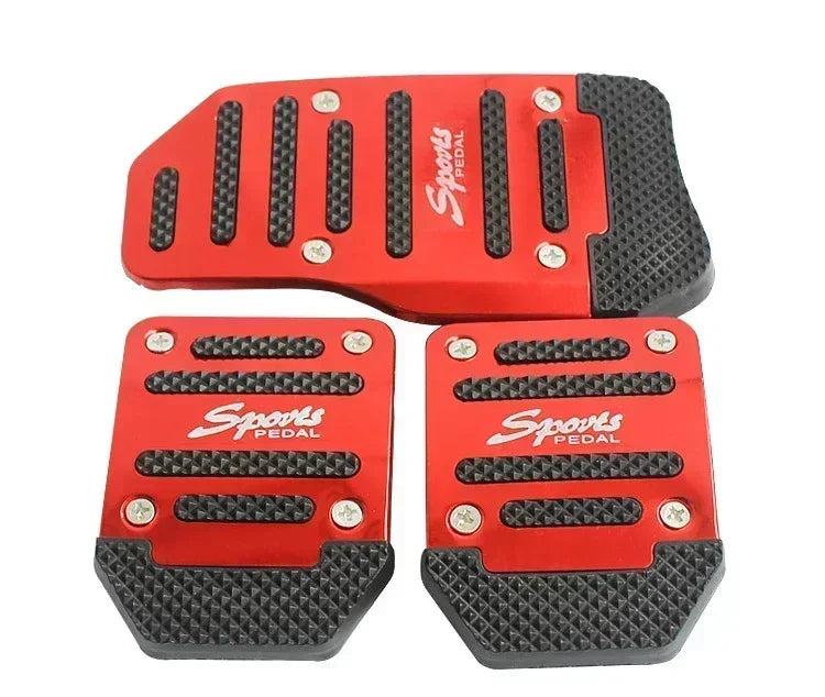 Aluminum Pedal Covers for Manual Transmission Cars