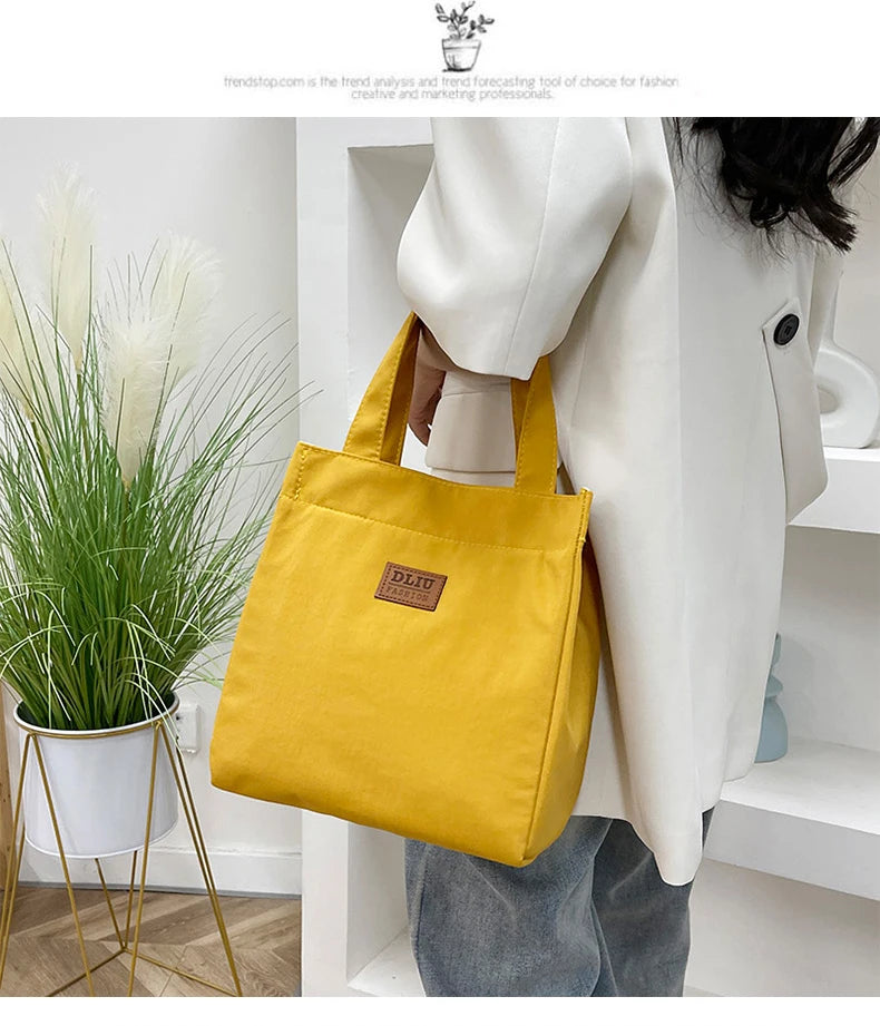 Insulated Lunch Bag with Top Handle for Work
