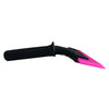 Black and pink rubber squeegee with an anti-slip nylon handle