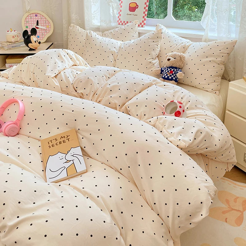 Ultra-Soft Pre-Washed Microfiber Duvet Cover Set with Pillowcases