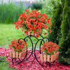 UV-Resistant Faux Orchid Branches for Indoor & Outdoor Decor