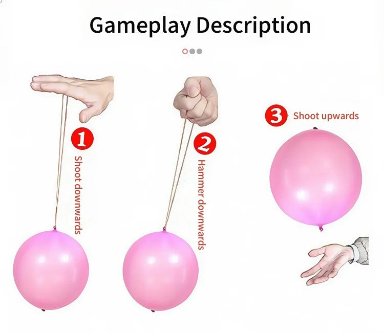 Halloween Punch Balloons for Kids Party Games & Coordination Training