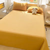 Organic Cotton Percale Bed Sheet Set with Pillowcases