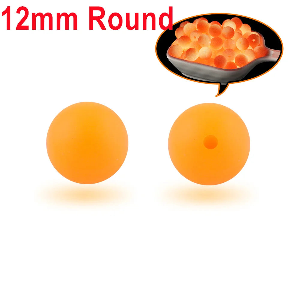 Glow-in-the-Dark Silicone Beads for Jewelry Making