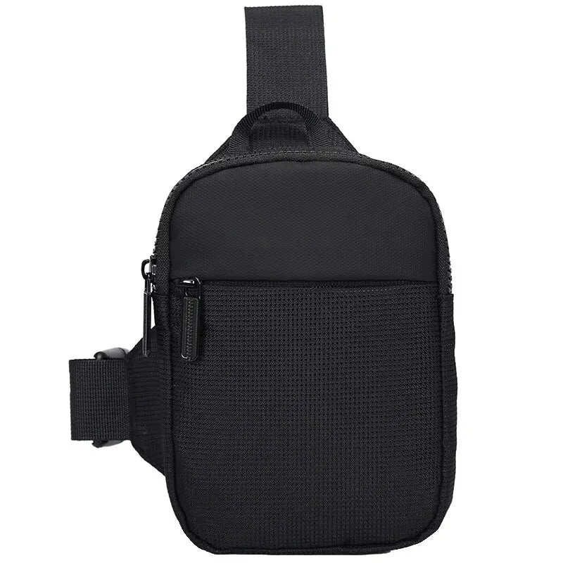 Mini Sling Crossbody Bag - Waterproof Nylon Chest Pack