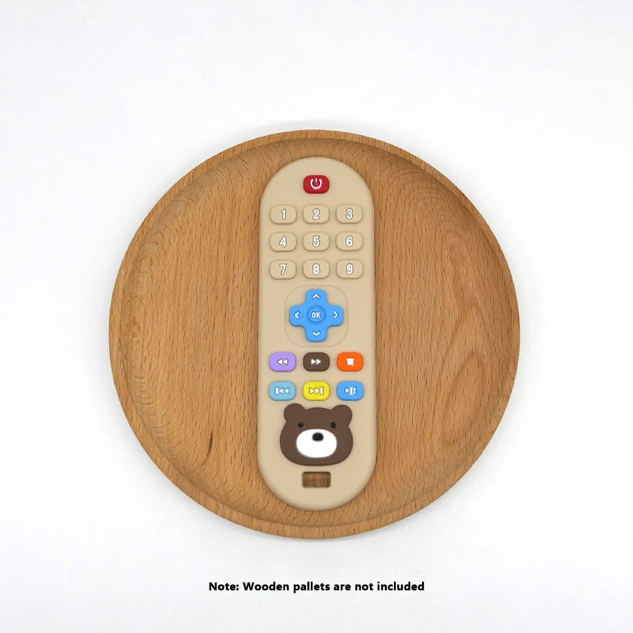 Silicone Teething Remote Control Toy for Babies