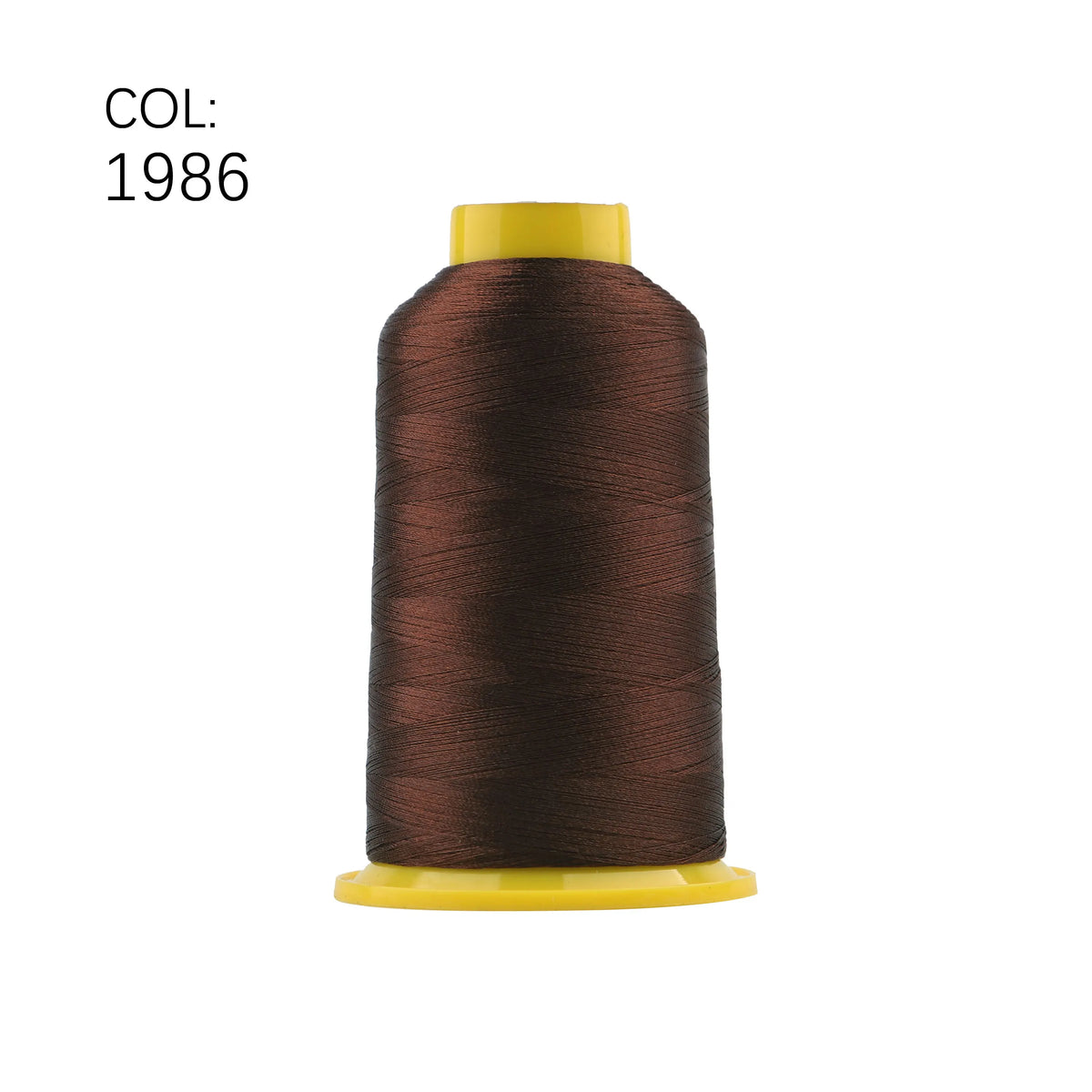 High-Tenacity Polyester Embroidery Thread (120D/2, 40wt) for Home & Industrial Machines