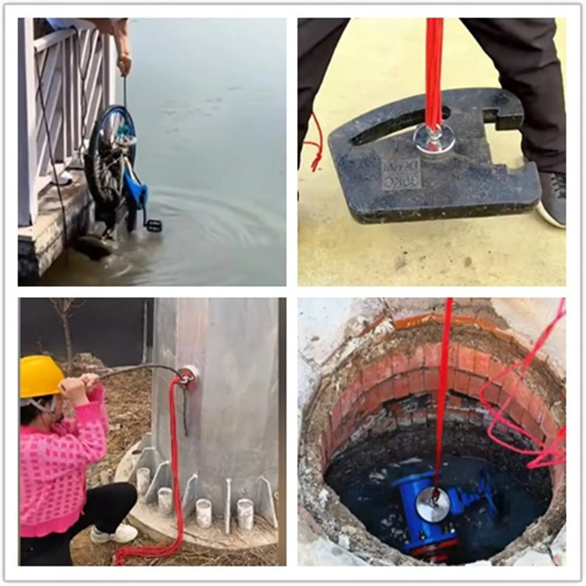 Heavy-Duty Neodymium Fishing Magnet for Recovery & Treasure Hunting
