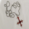 Vintage Cross Pendant Necklace