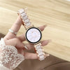 Colorful Resin & Metal Watch Band Strap