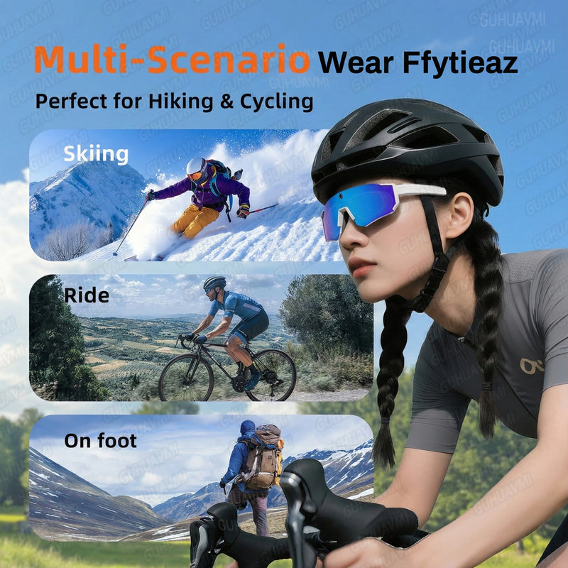 Smart Audio Glasses with 4K Camera & AI Assistant