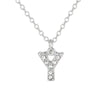 Initial Letter Pendant Necklace