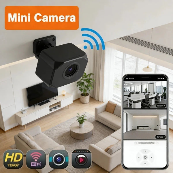 Compact 4K WiFi Indoor Security Camera
