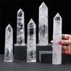 Natural Clear Quartz Crystal Tower