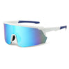 Oversized Mirrored Sports Sunglasses
