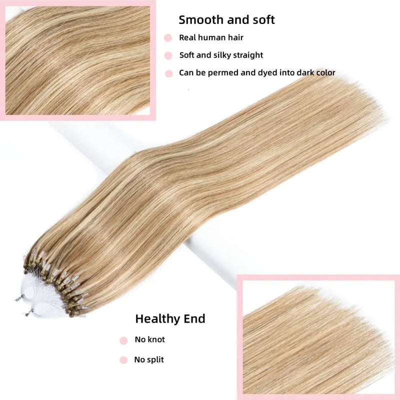 Micro Loop Remy Human Hair Extensions