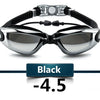 Gafas de natación graduadas antigolpes