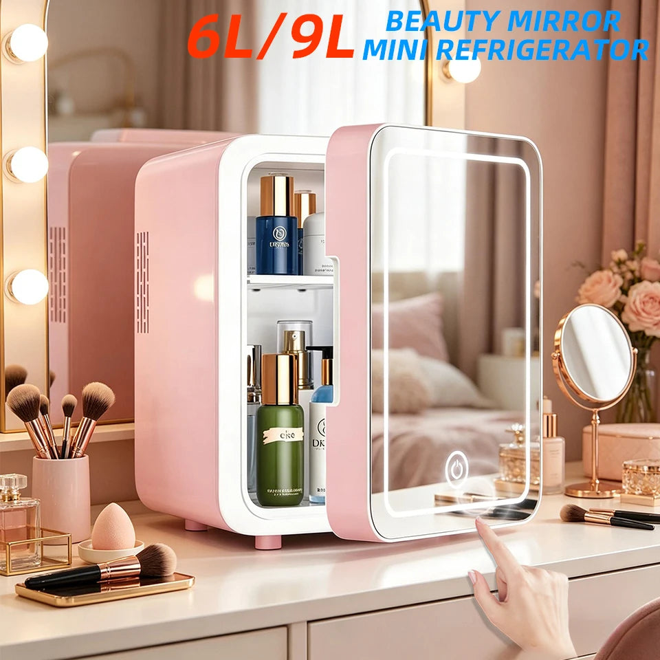 Mini Réfrigérateur Portable LED pour Voiture et Maison
