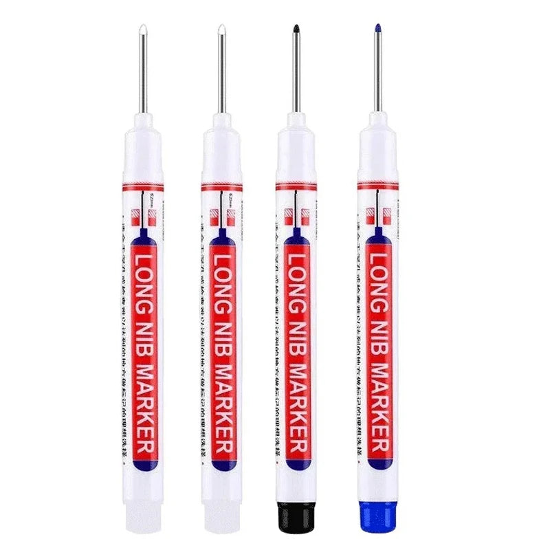 20mm Deep Hole Long Nib Markers - 4 Pack