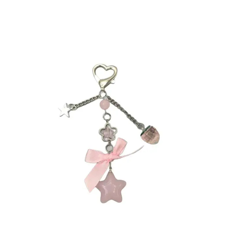 Llavero y Colgante de Fresa Dulce