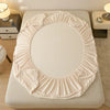 Plush Fitted Sheet Set with Pillowcases
