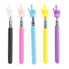 Telescopic Stainless Steel Teaching Pointer with Finger Design