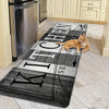 Washable Non-Slip Kitchen Runner Mat for Home Entryway and Laundry