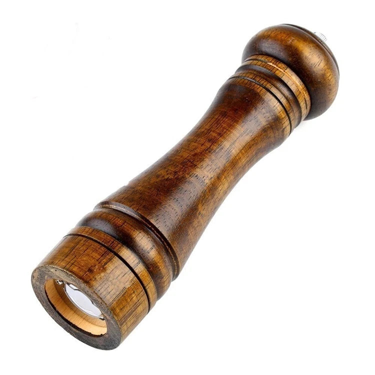 Wooden Pepper Mill with Adjustable Coarseness
