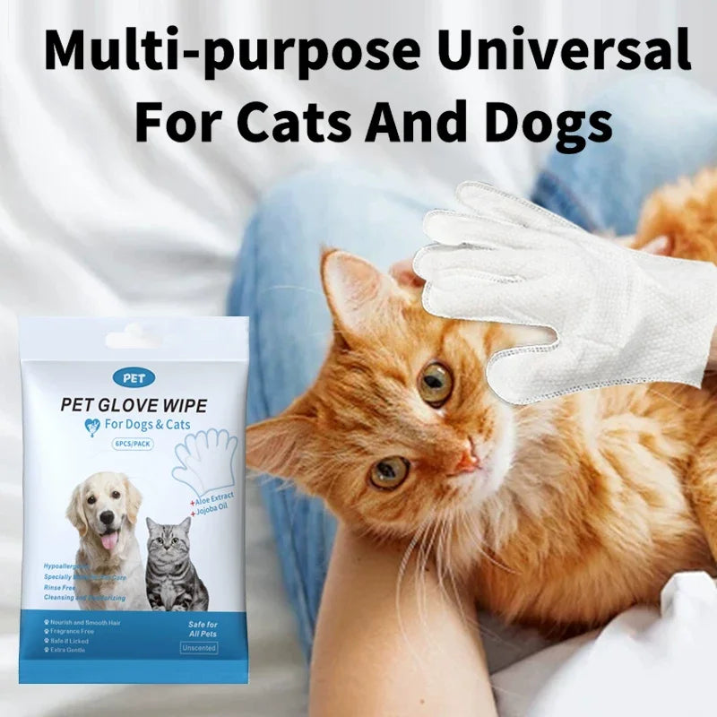 Gentle Lick-Safe Pet Cleaning Wipes