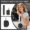 Mini Keychain Wallet with Wristlet Strap