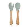 Baby Silicone Suction Plate and Utensil Set