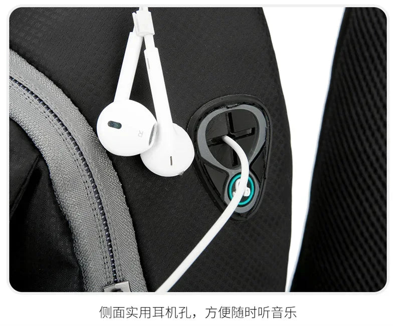 Waterproof Nylon Sling Chest Bag