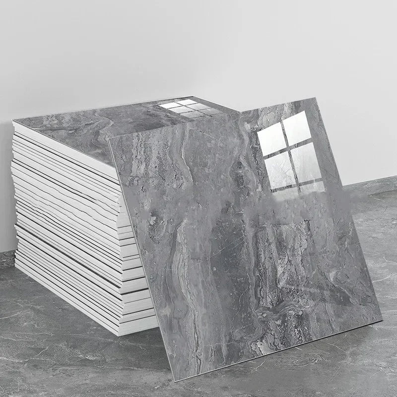 Peel-and-Stick Vinyl Floor Tiles
