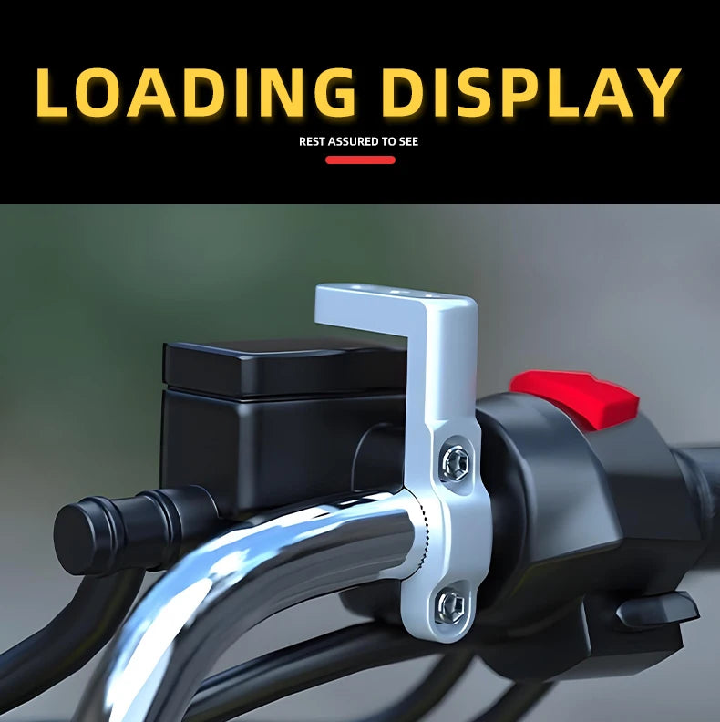 Motorcycle Handlebar Extension Clamp with Signal Light Mounts