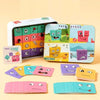 Wooden Face-Changing Cube Puzzle Game for Kids