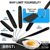 Adjustable-Angle Silicone Spatula Turner