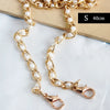 Elegant Pearl Chain Bag Strap – Adjustable Shoulder Strap for Purses & Handbags