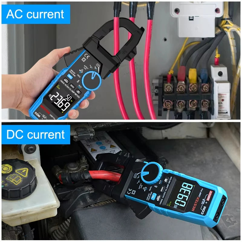 1000A True RMS Digital Clamp Meter with NCV Detection