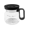16oz Borosilicate Glass Coffee Mug with Lid